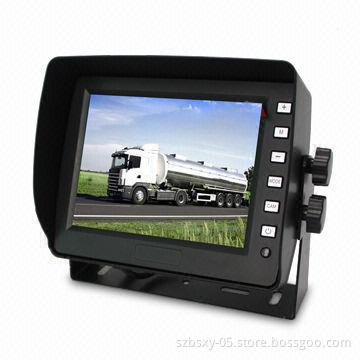 Newest 5.6-inch Digital Monitor with NTSC/PAL Automatic, Supports Dual Camera Video